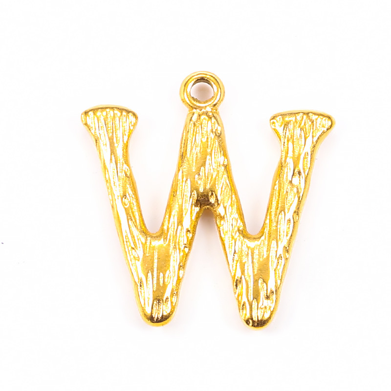 18K gold plated-W