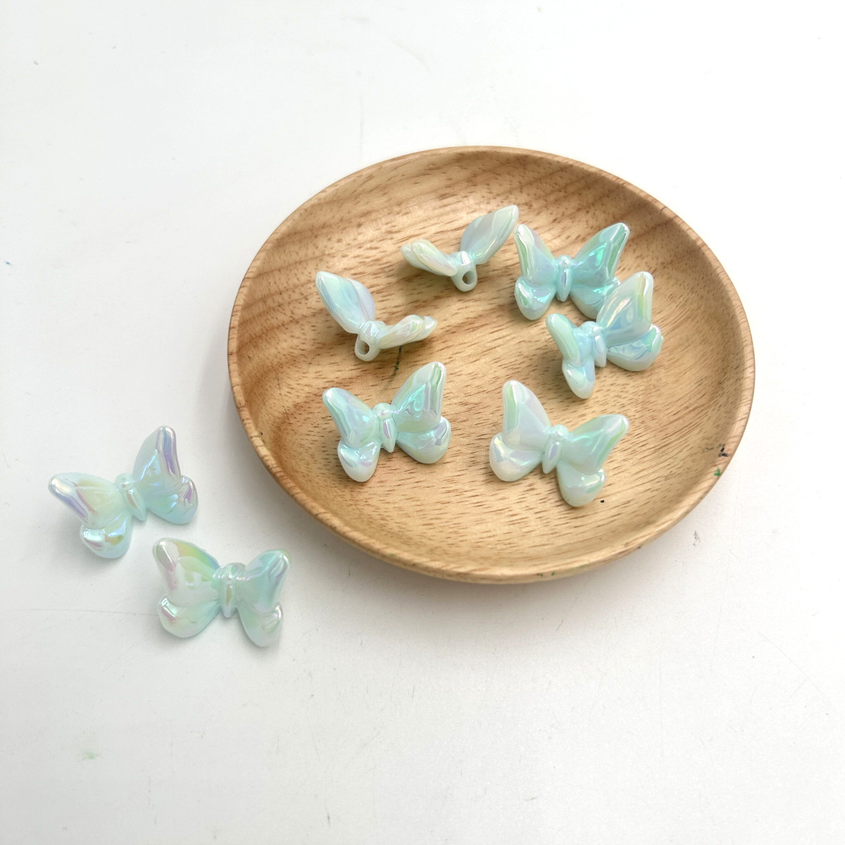 Two-tone luminous butterfly - Blue