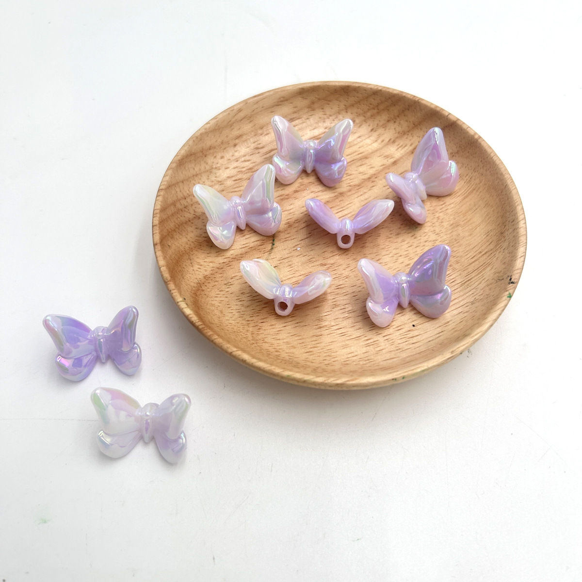 14:Two-tone luminous butterfly - Purple