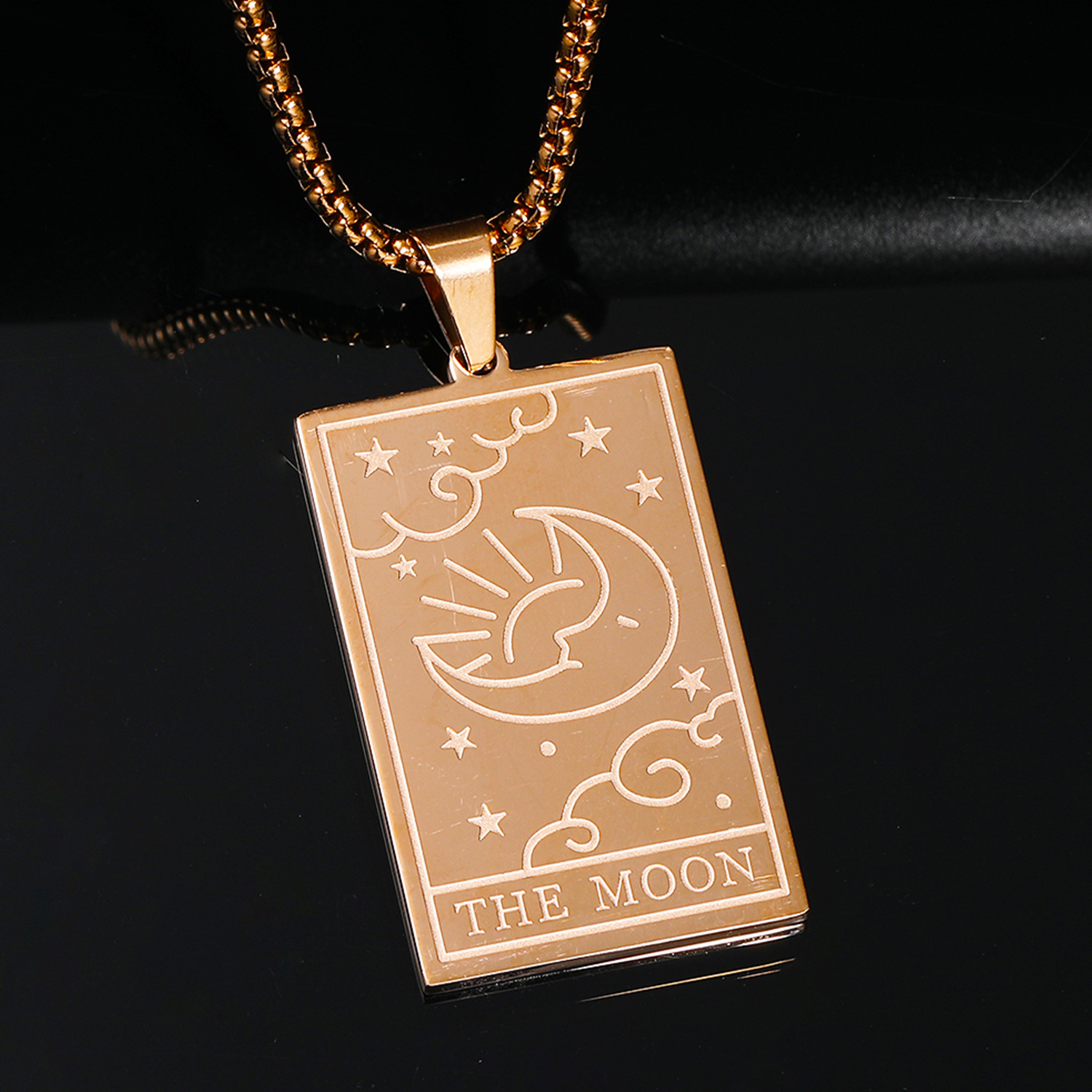 Rose gold pendant