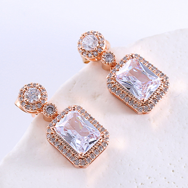 Rose gold [ white diamond ]