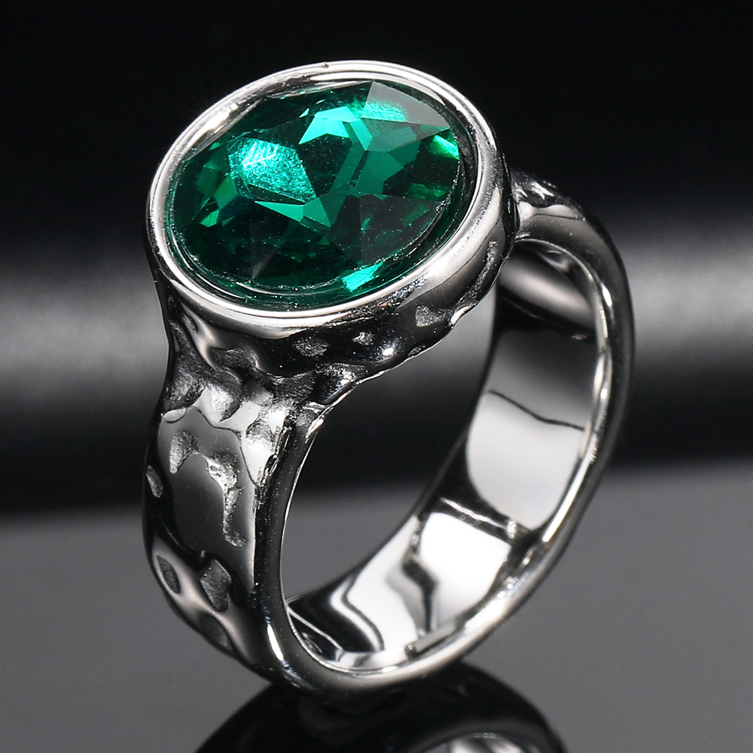 Steel emerald
