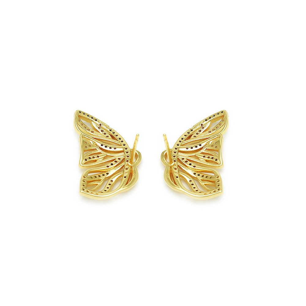 1:yellow gold earring
