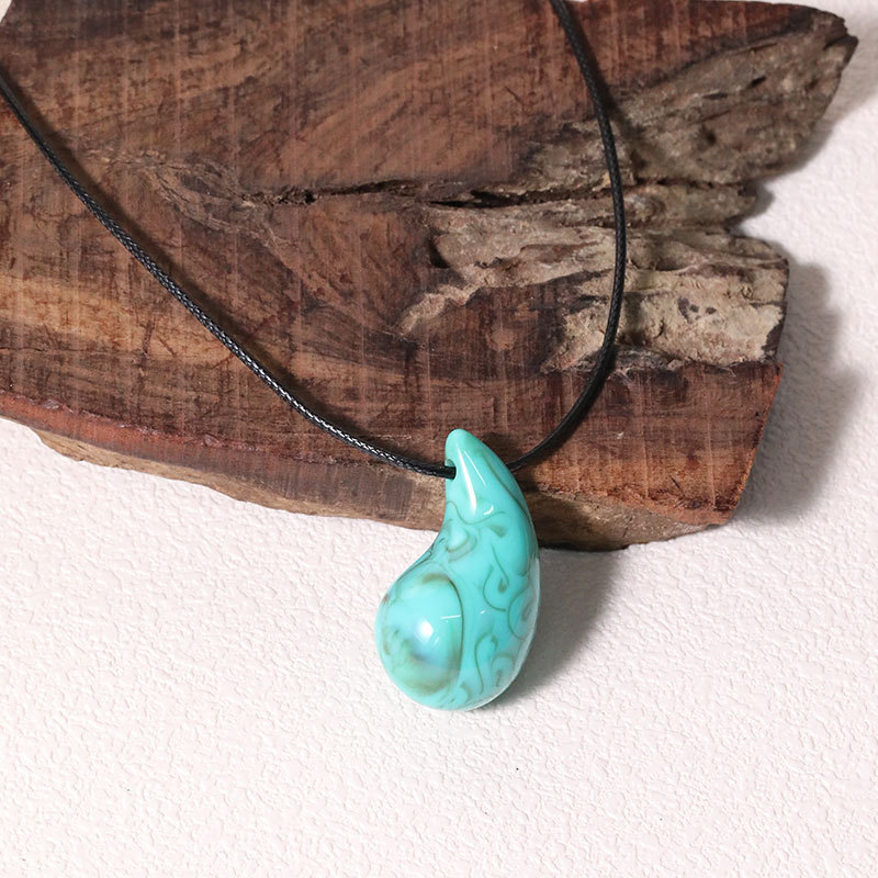 Turquoise blue Small size (2.9x1.7cm)