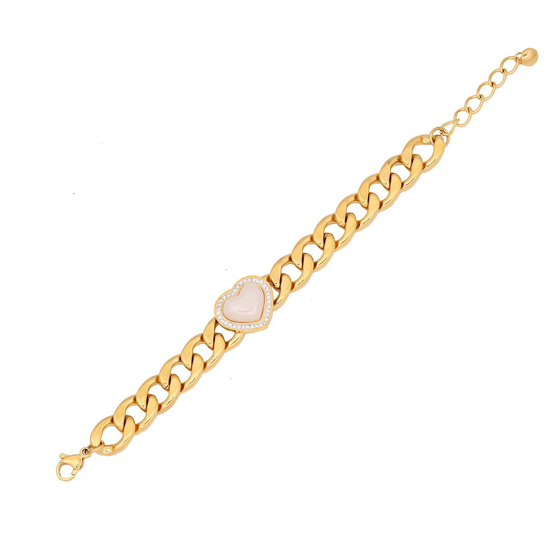 6 bracelet 6.3 inch with 1.6inch extender chain