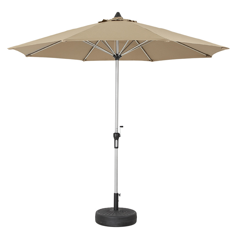 Khaki color-Milan-single top umbrella   22L base