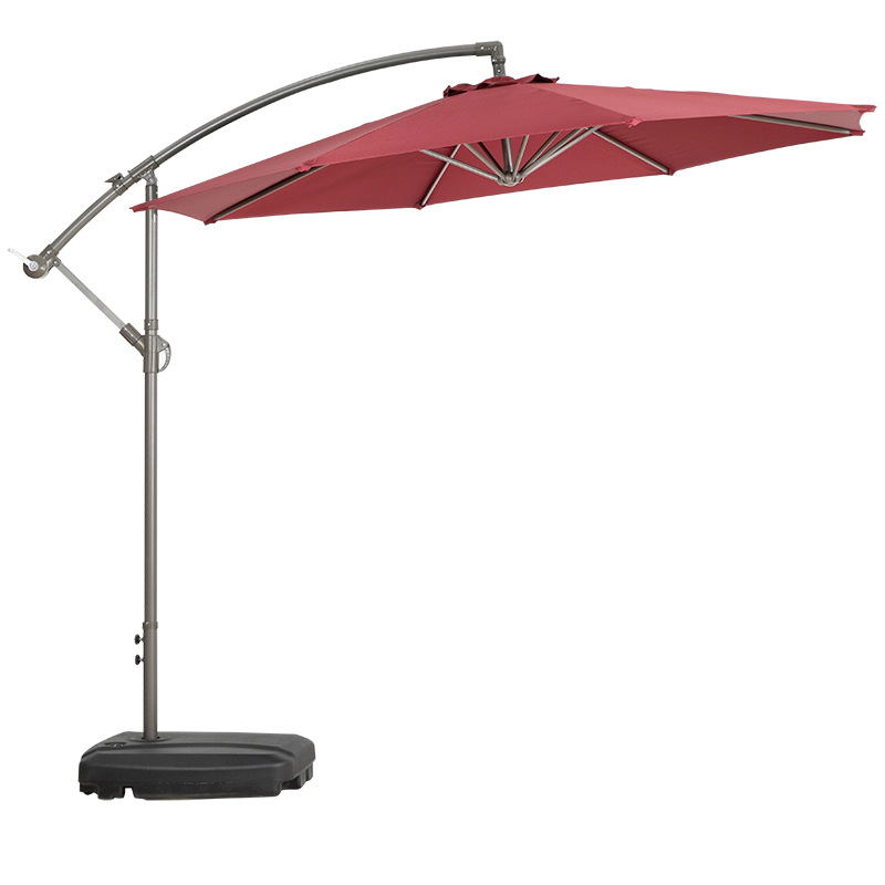 Iron-2.7 meters single top wine red   60L mobile base