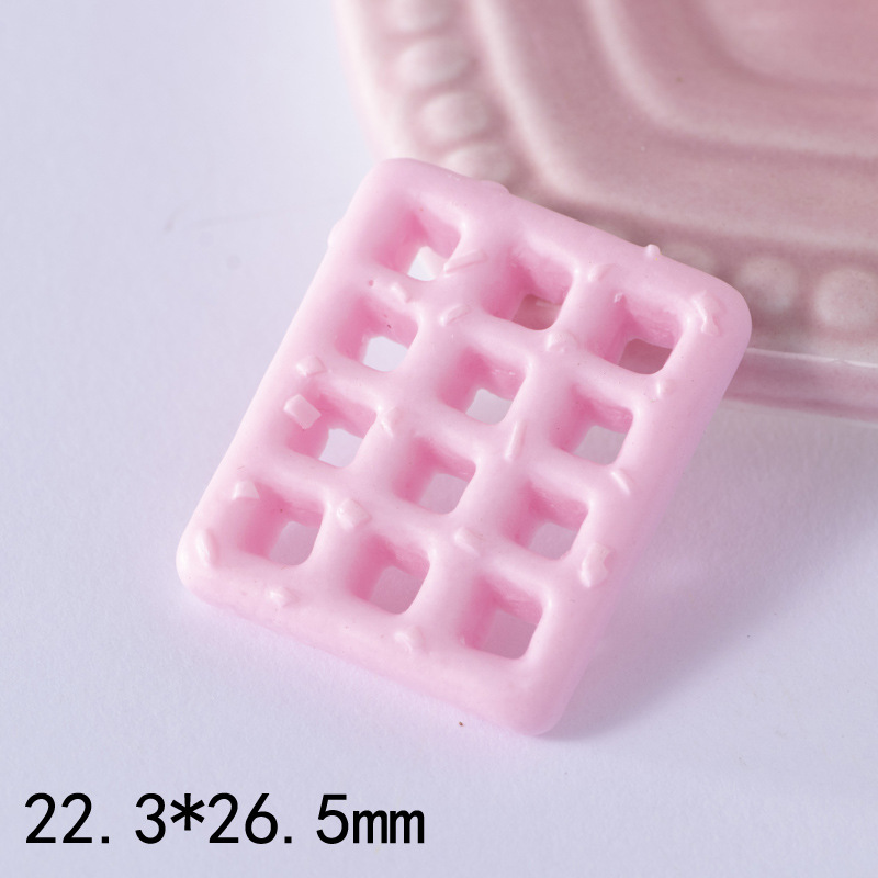 1:Square cookie - Pink