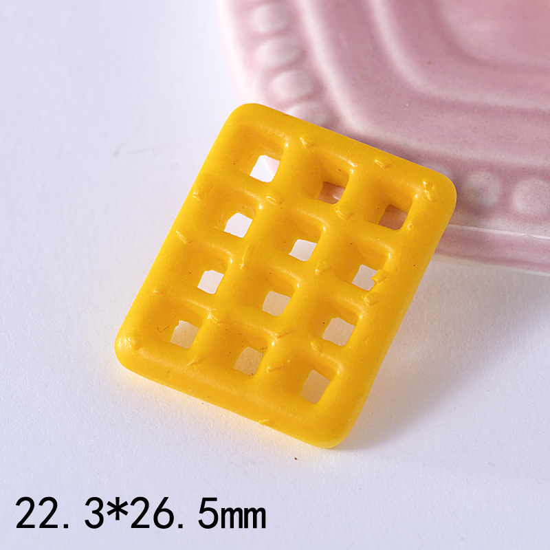 2:Square cookie - Yellow