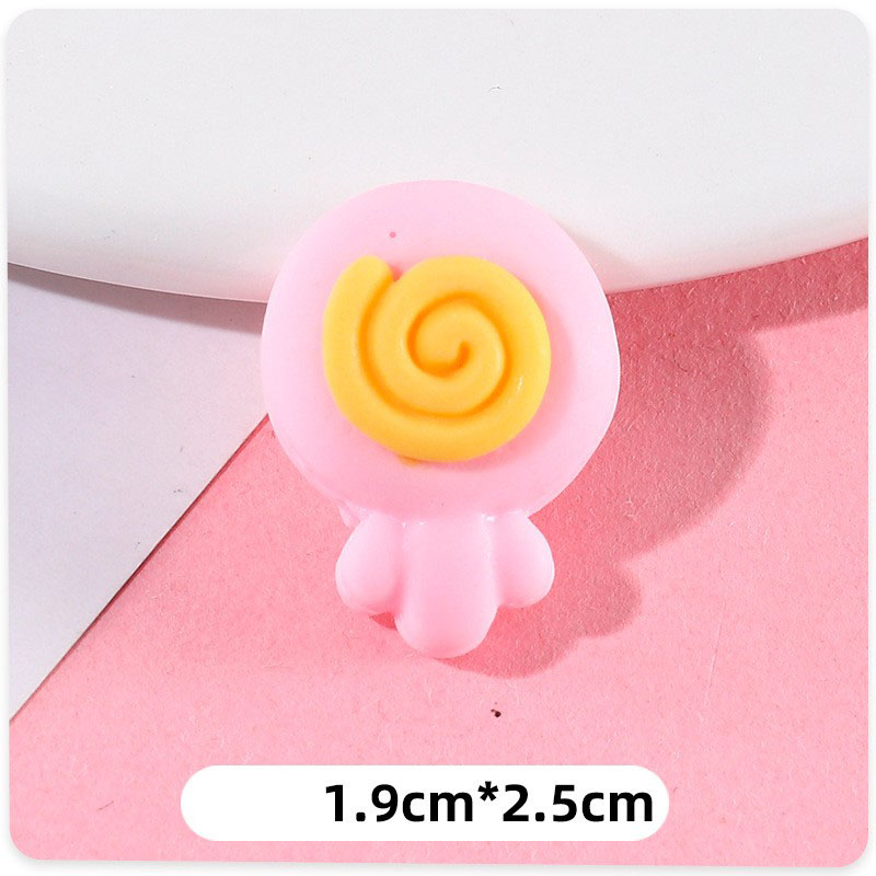 9:Solid pink lollipop