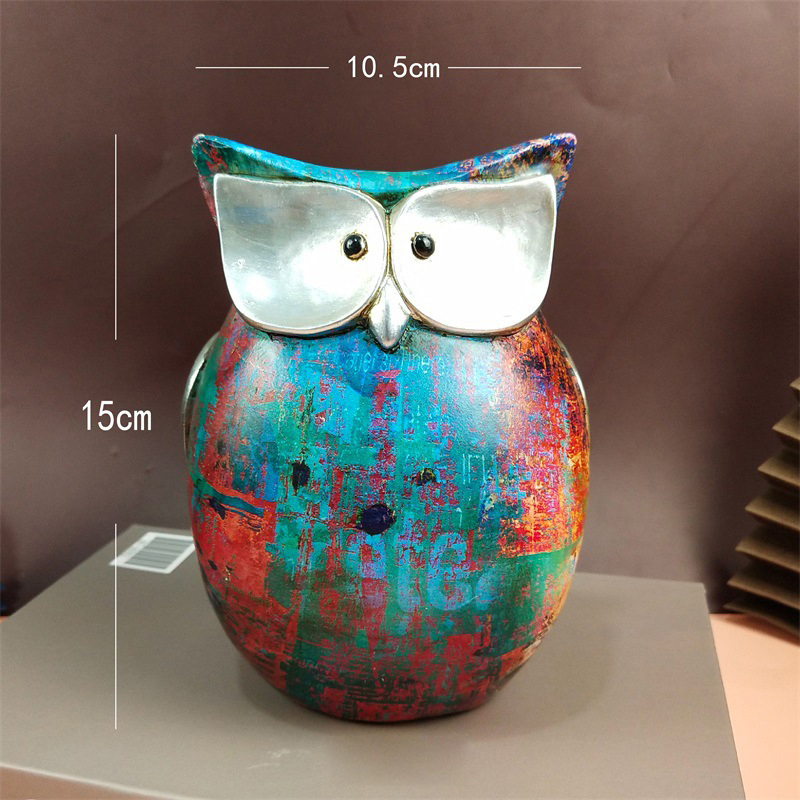 Owl - Oil painting medium