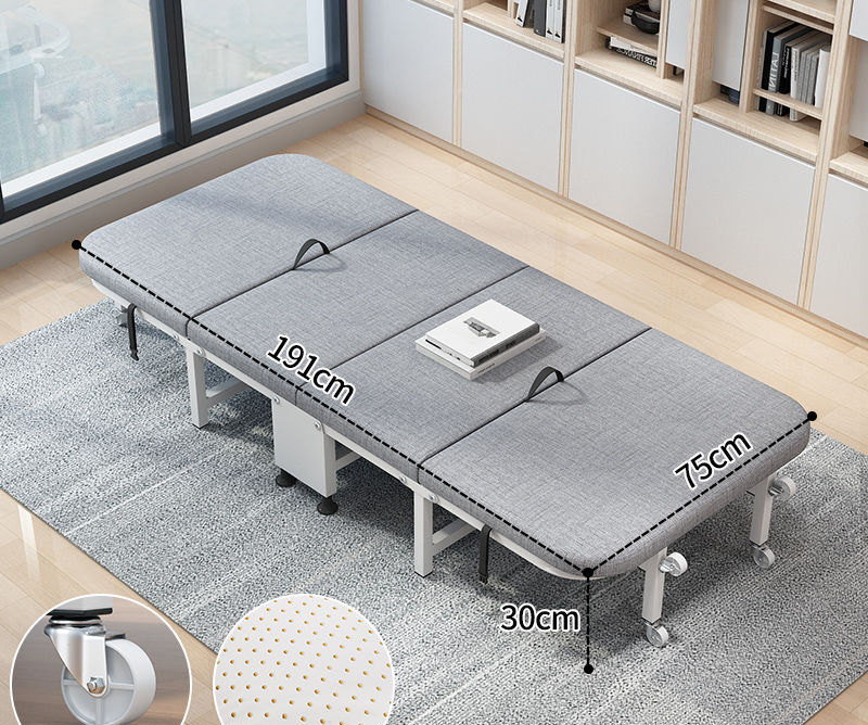 75CM wide comfortable cotton linen [latex mattress]