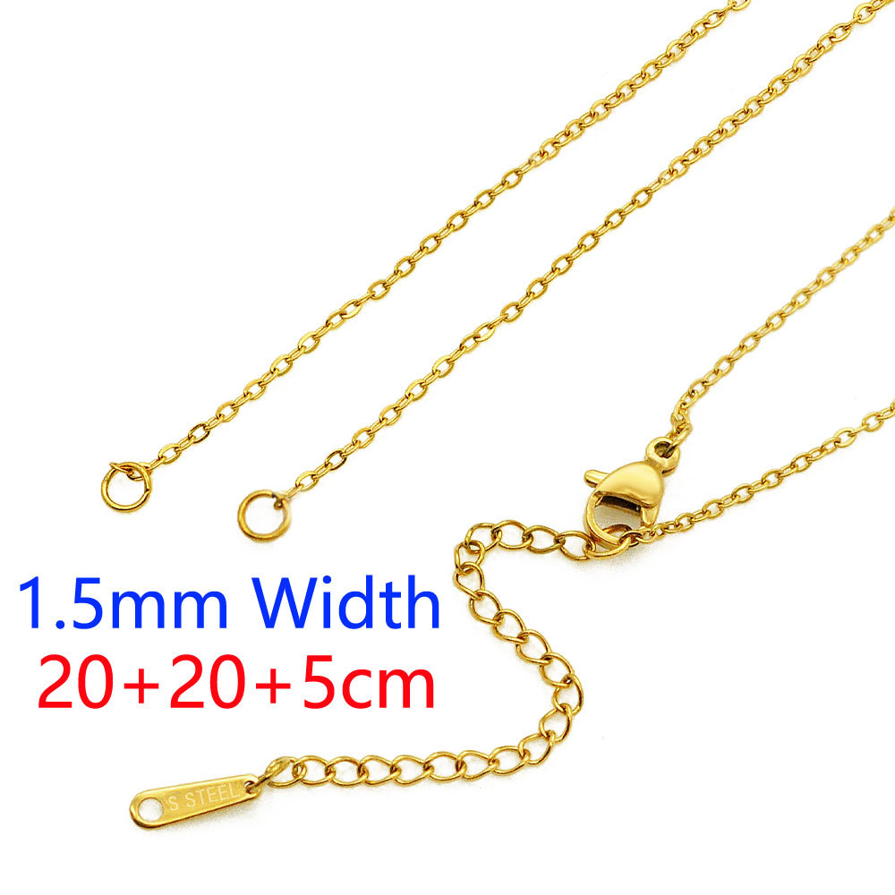 gold 1.5mm-20+20