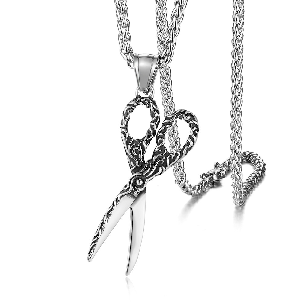 Steel pendant + 60cm keel chain