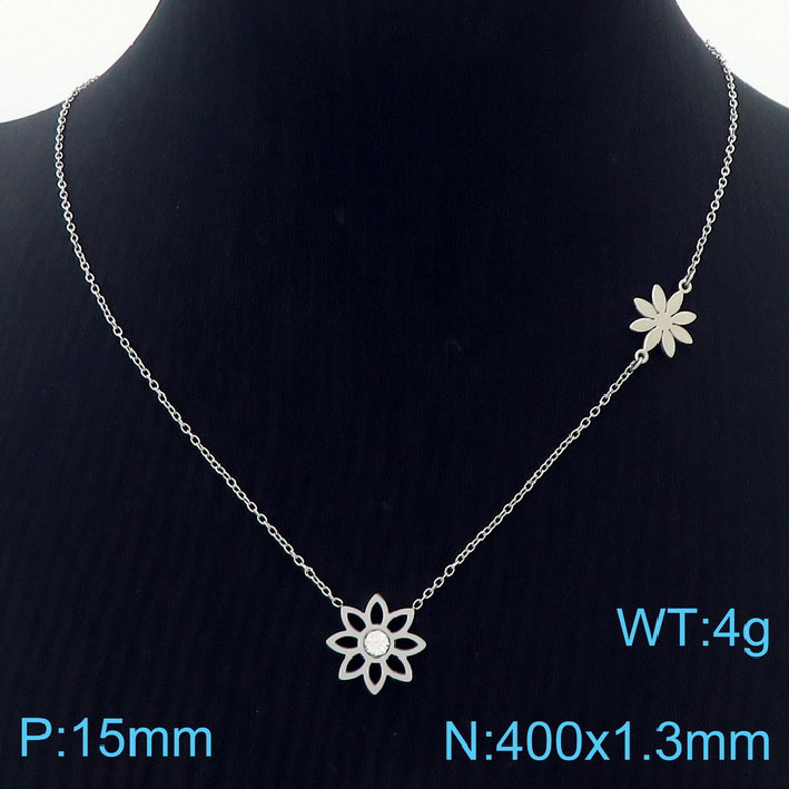 Steel necklace KN236621-KLX