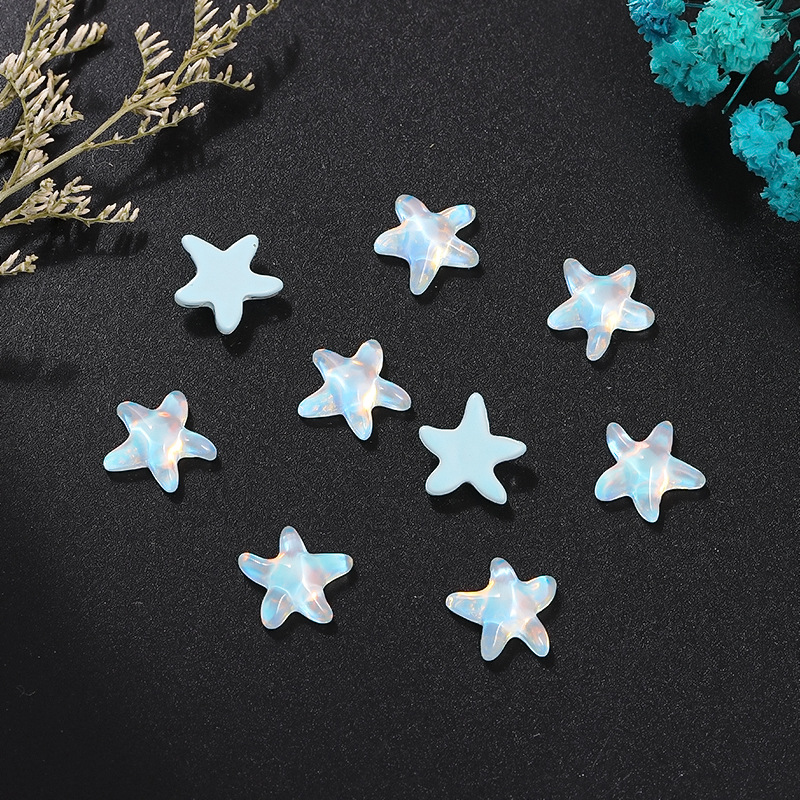 10:Starfish - light blue
