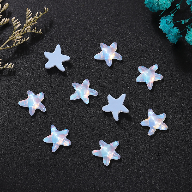 13:Starfish - Light blue