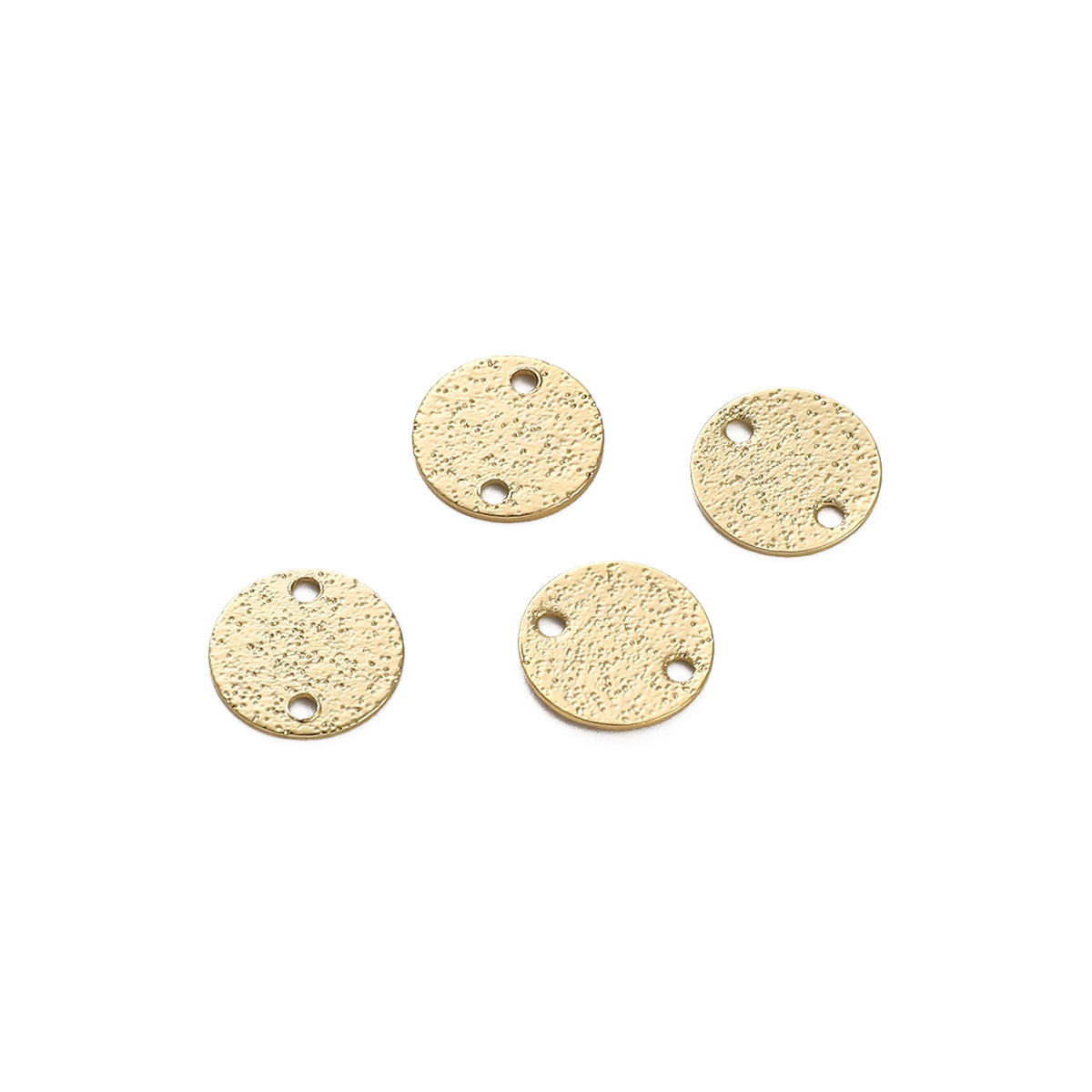Double hole flat disc 10mm