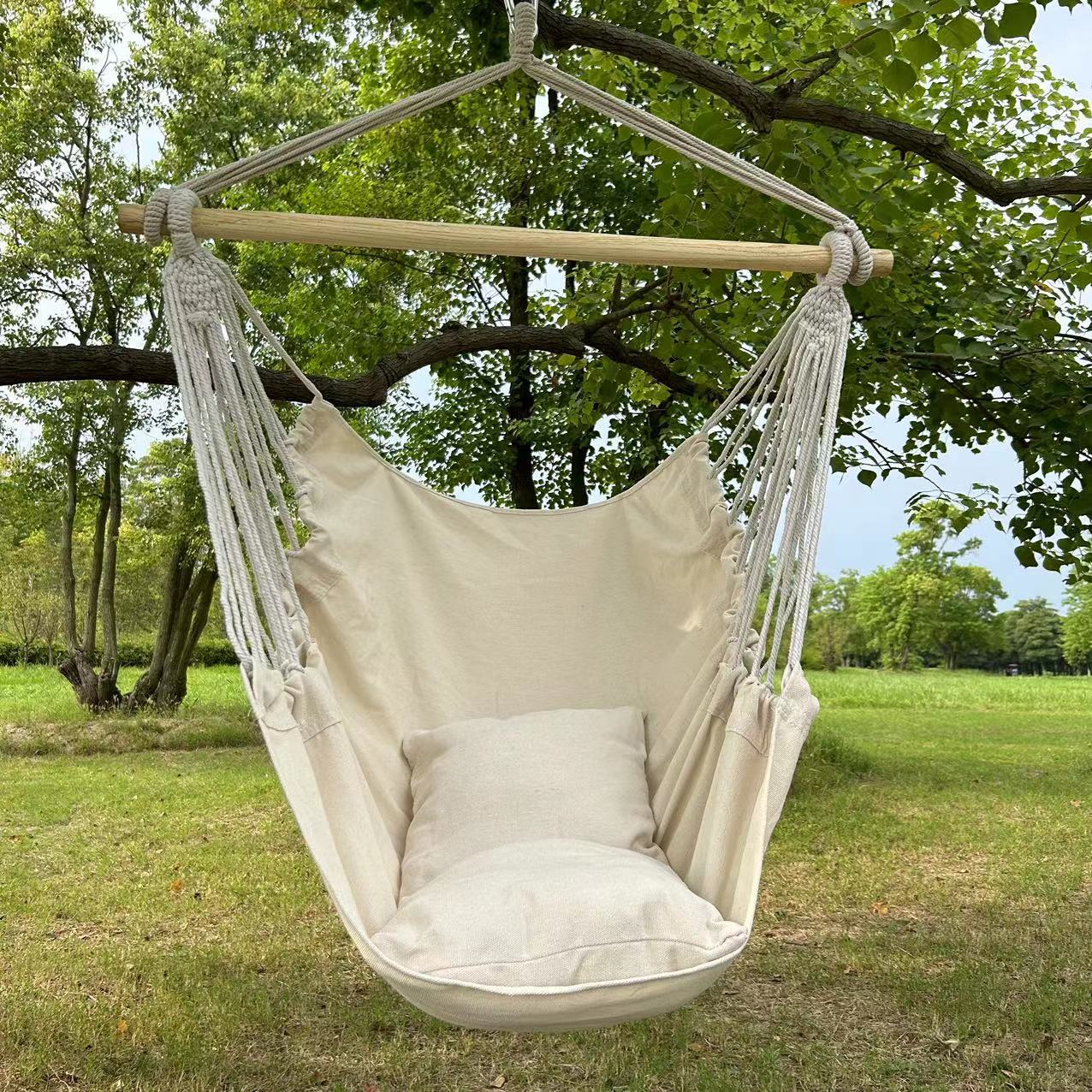 off-white (Hanging chair and rope)