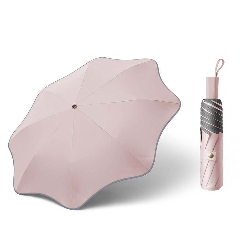 Round-corner umbrella manual - Cherry blossom powder