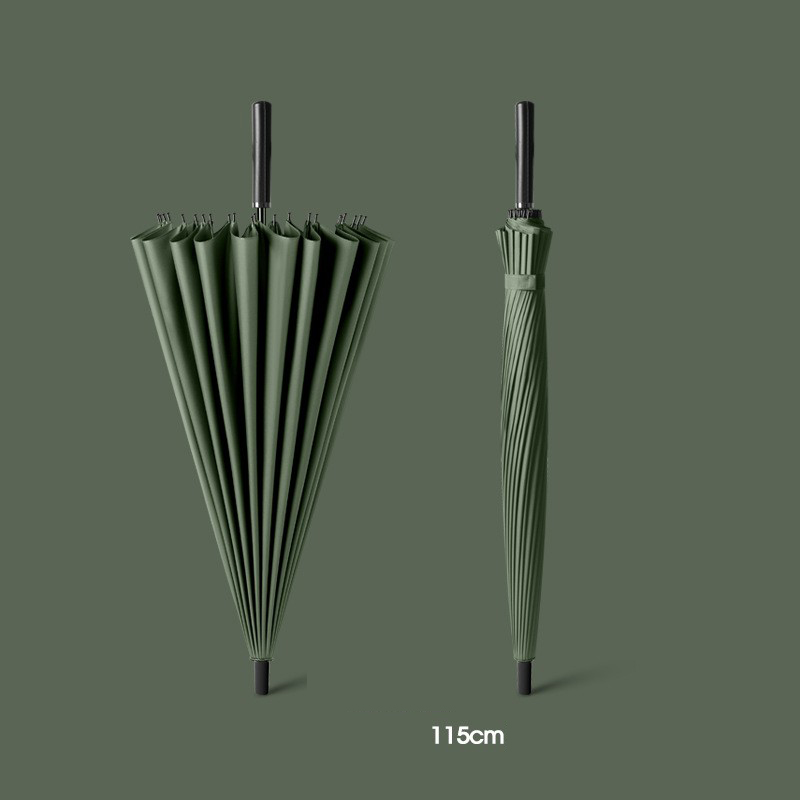 Dark green - Parachute cover manual 24 bone carbon steel