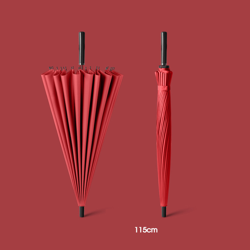 Bright red - Parachute cover manual 24 bone carbon steel