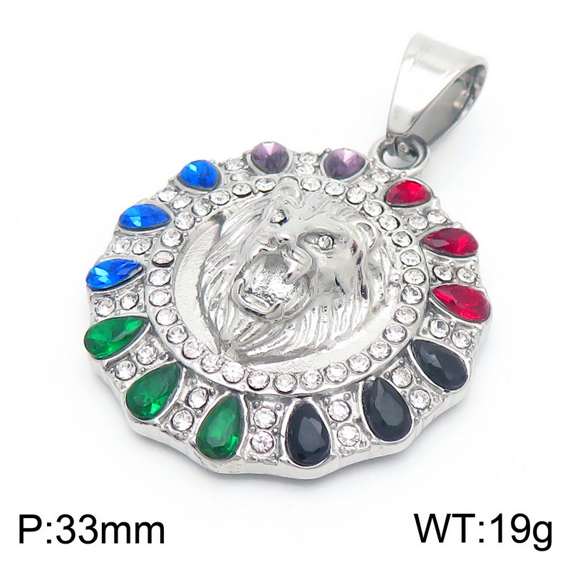 2:Steel colour pendant