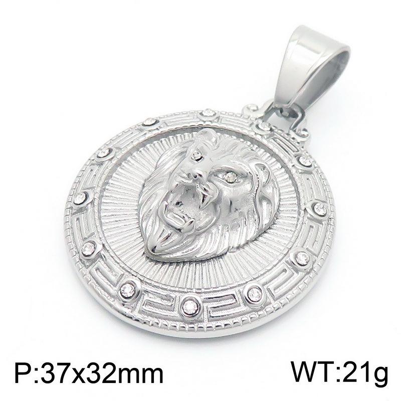 1:A Steel colour pendant