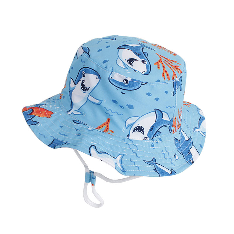 Shark blue cap