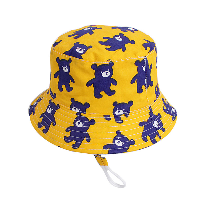Yellow bear hat