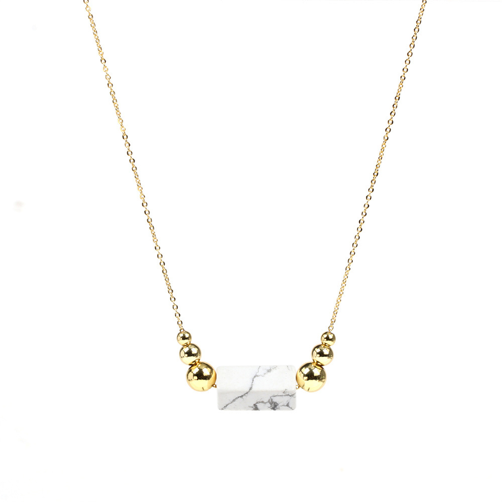 5:White Pine necklace -35x5cm