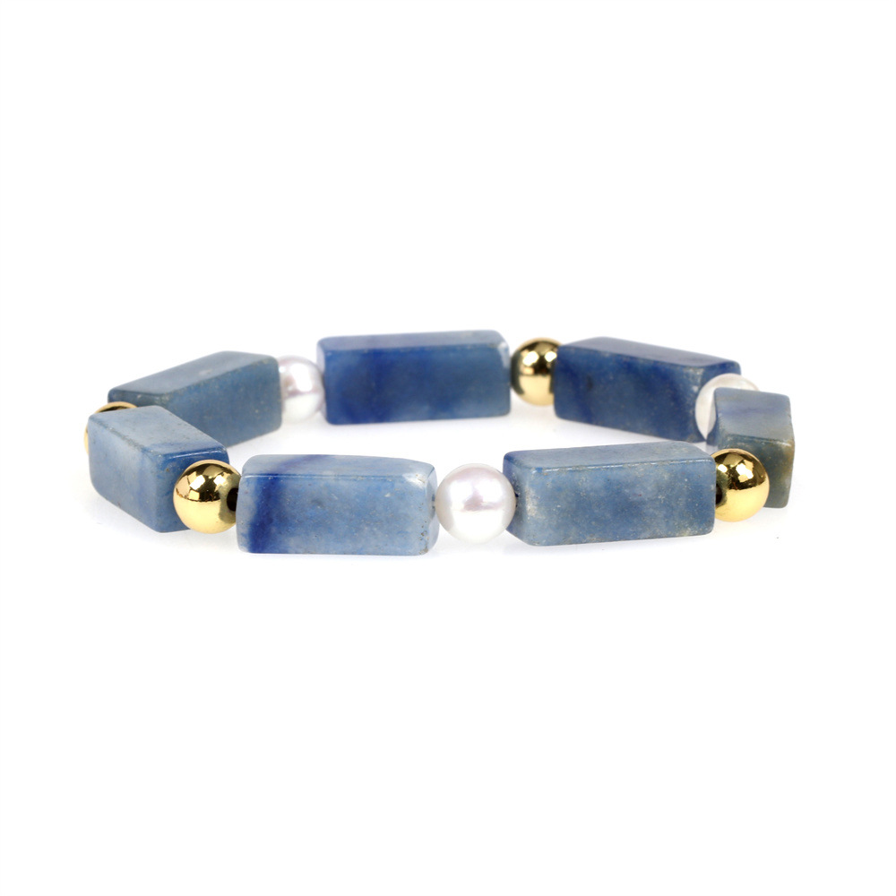 12:Blue Dongling bracelet -16-17cm