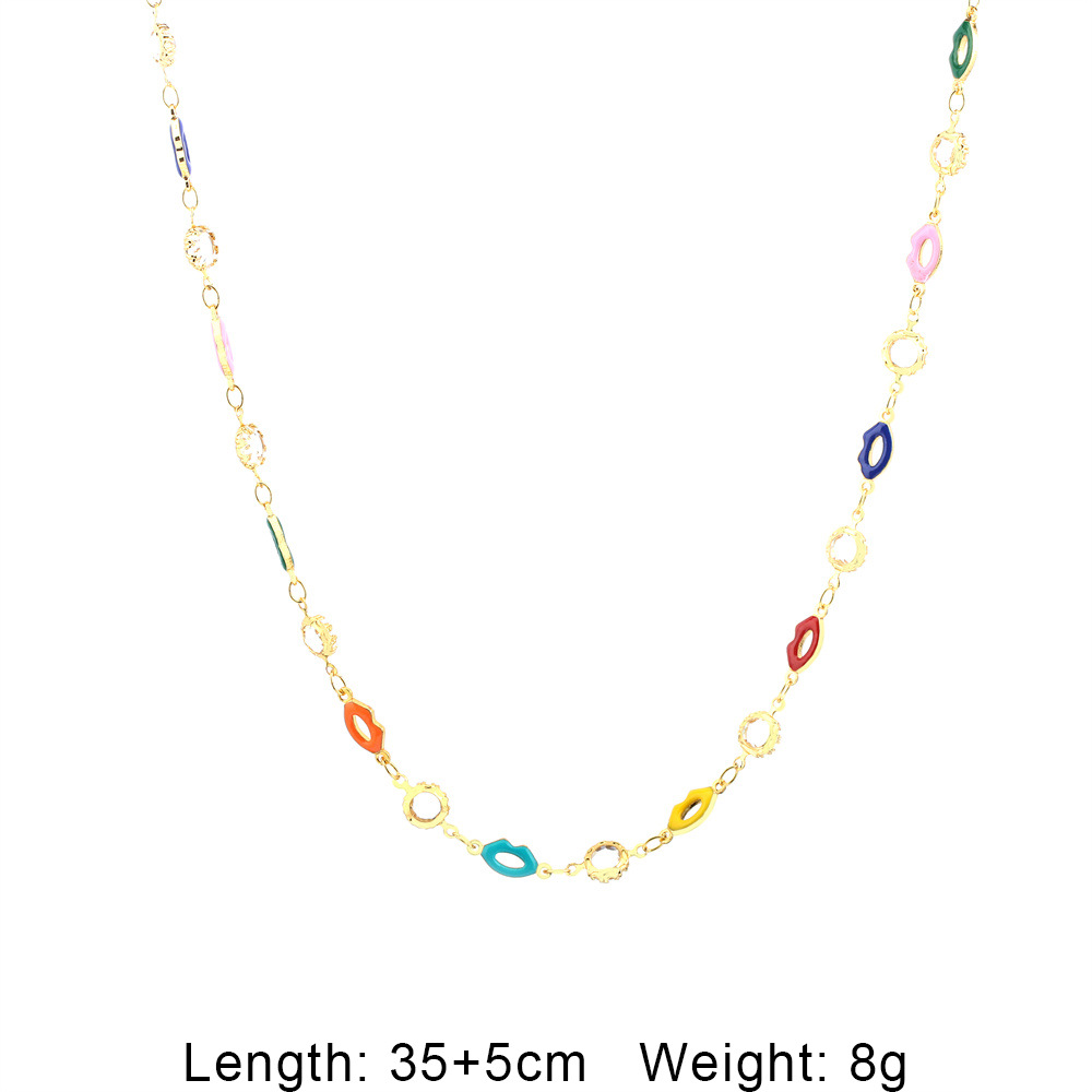 Necklace -35x5cm