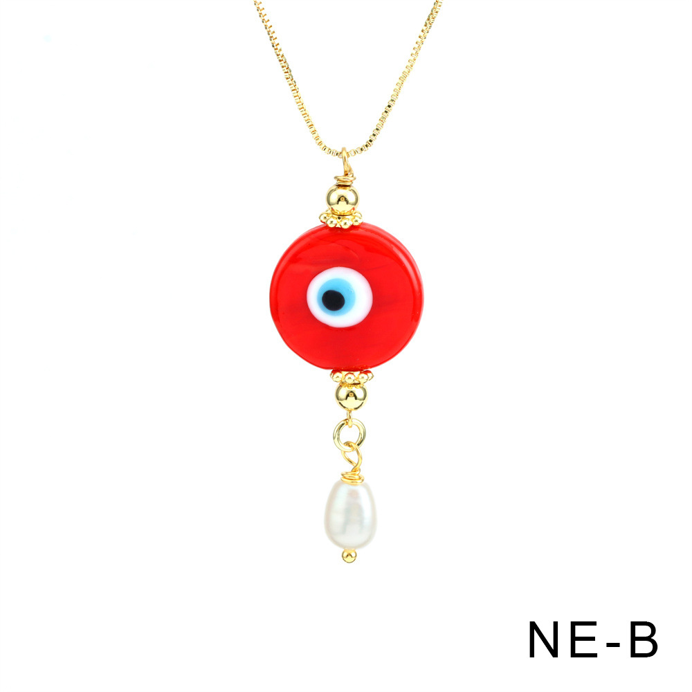 Red Eye necklace -35-45cm