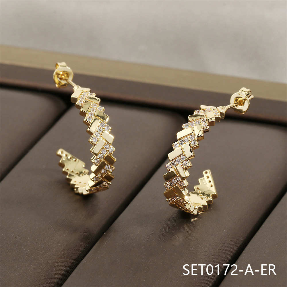 3:SET0172- Earrings 25mm