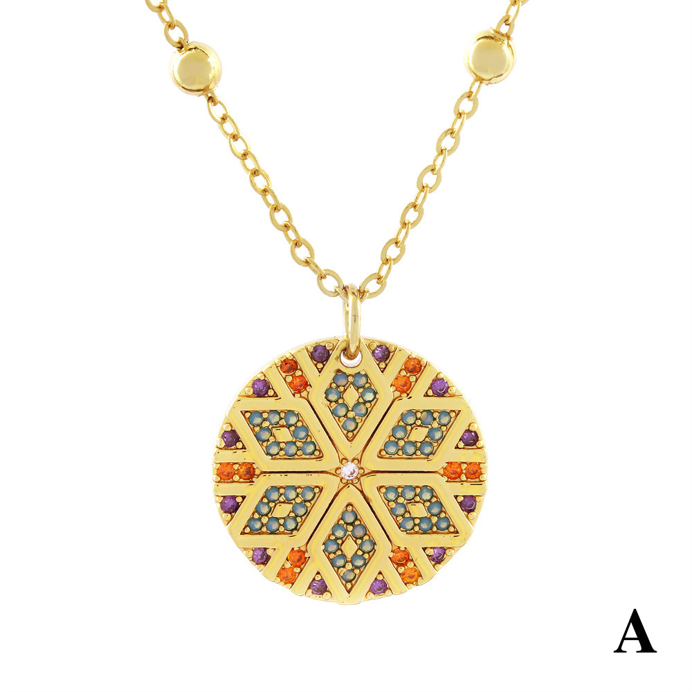 1:Gold necklace 40x5cm