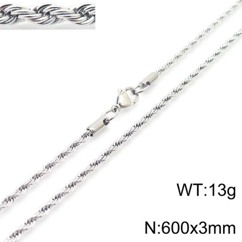 8:Steel colour chain
