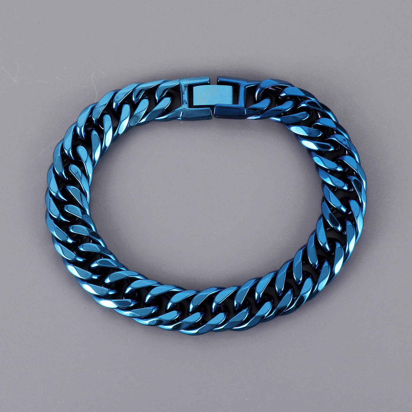 Blue (width 12mm) Bracelet 22cm