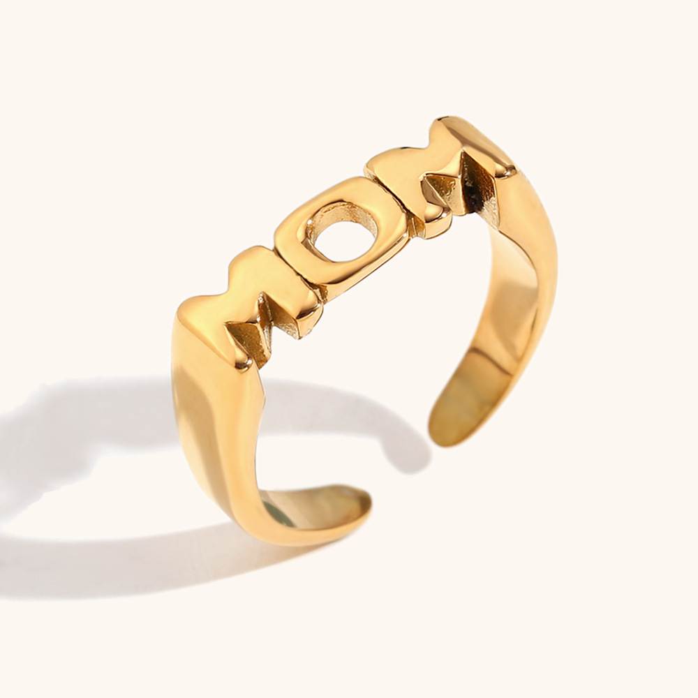 MOM Ring - Gold - no diamonds