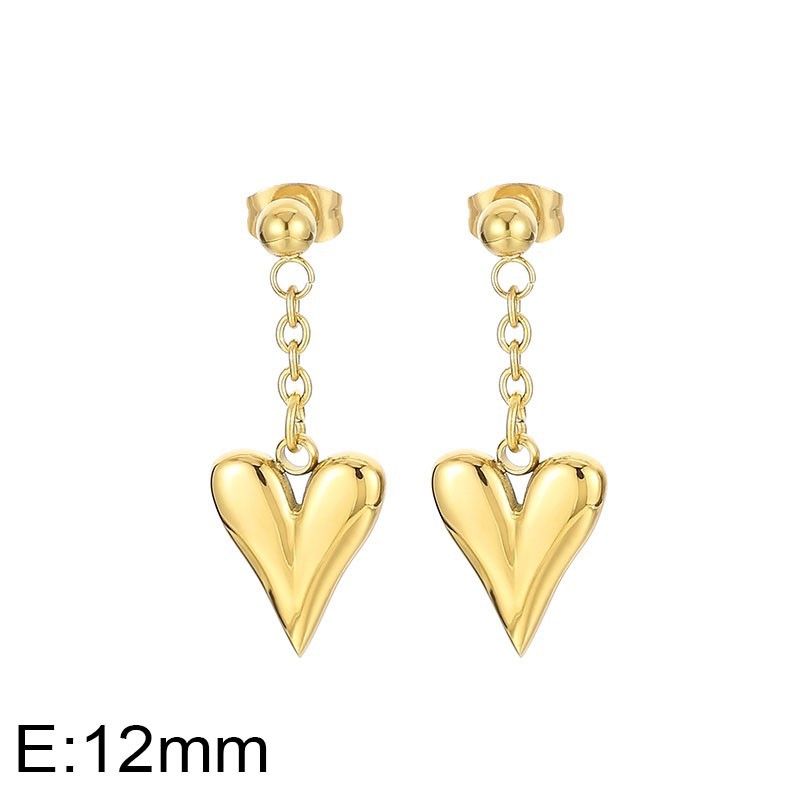 5:Golden earrings