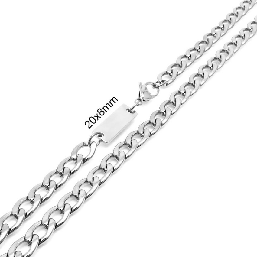 steel color Bracelet 20cm