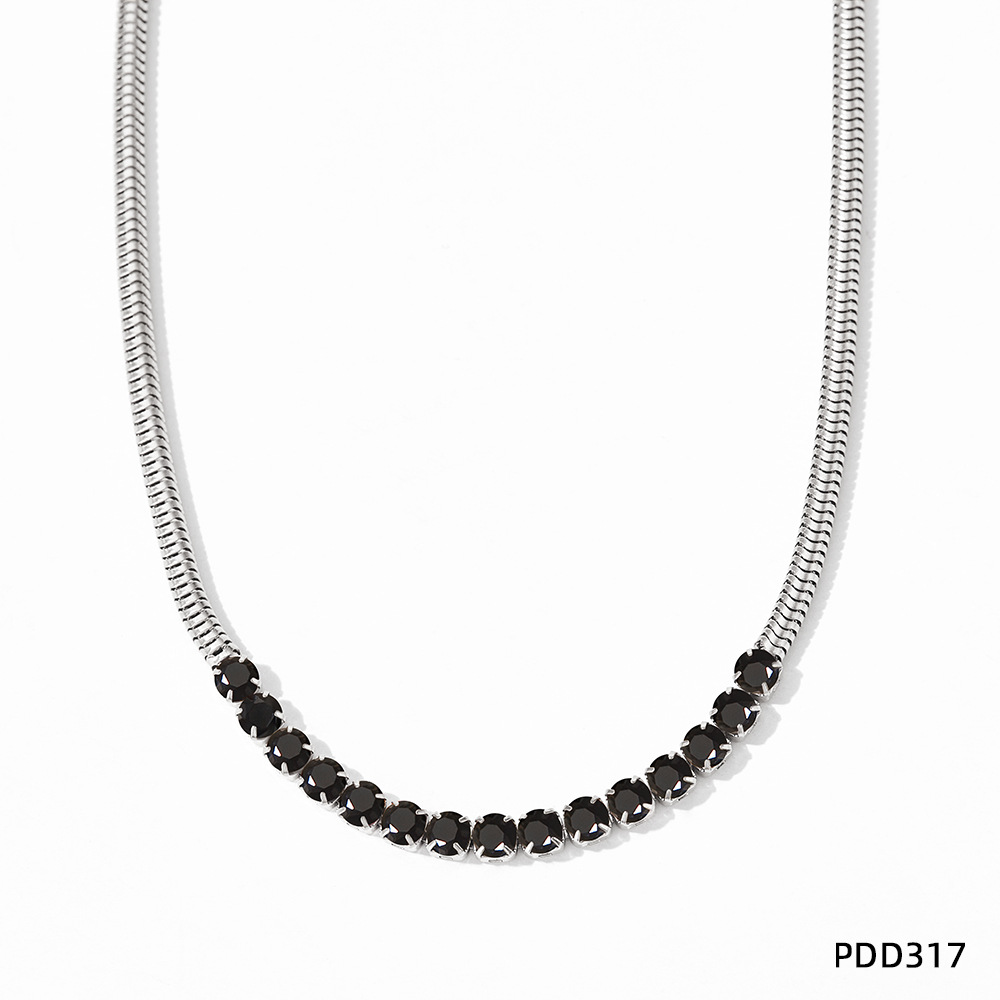 PDD317 necklace black