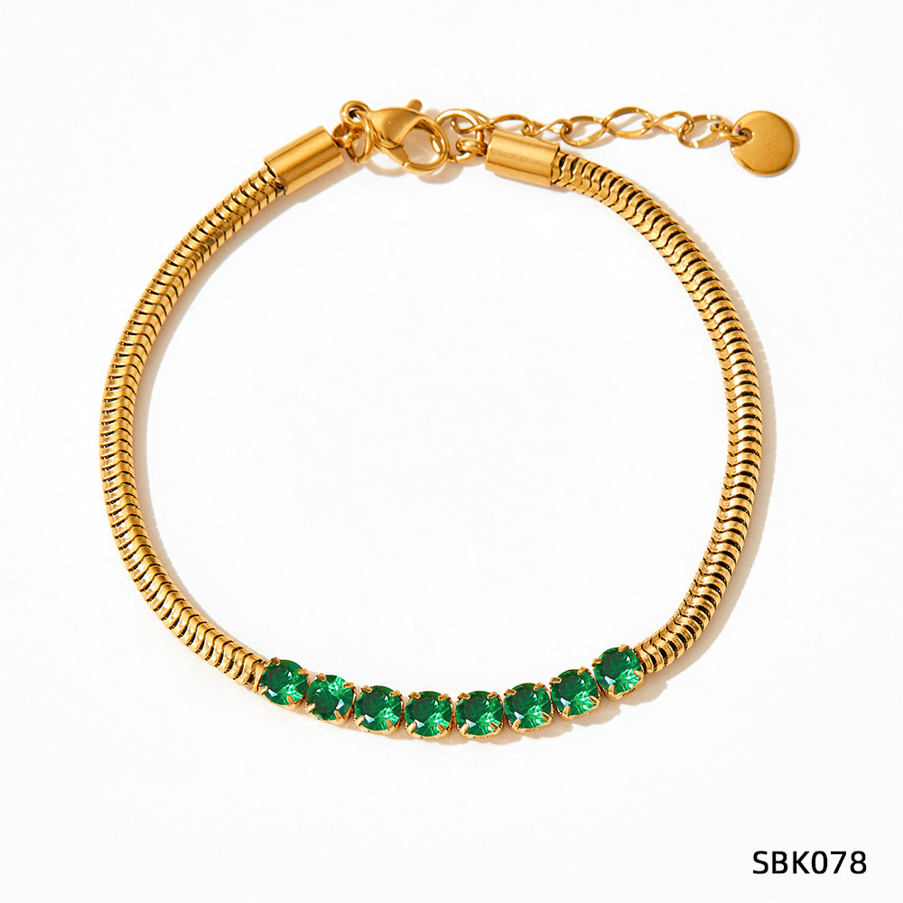 11:SBK078 bracelet green