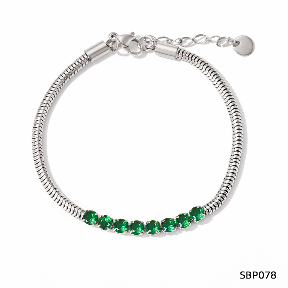 12:SBP078 bracelet green