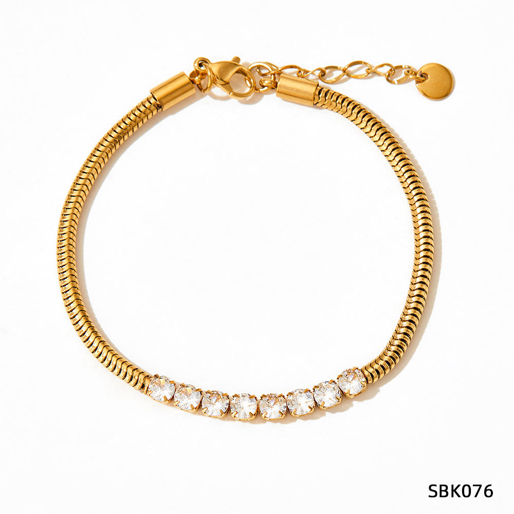 SBK076 bracelet white