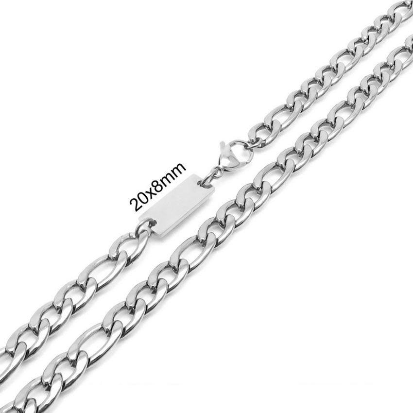 steel color Bracelet 20.5 cm