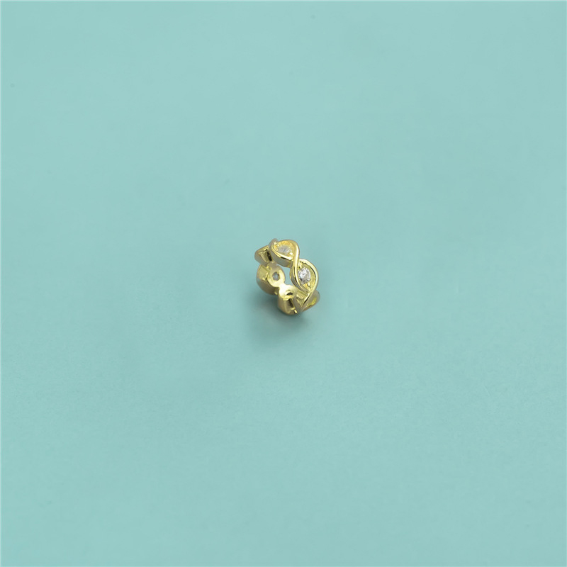 gold color plated 5.8x2.2mm