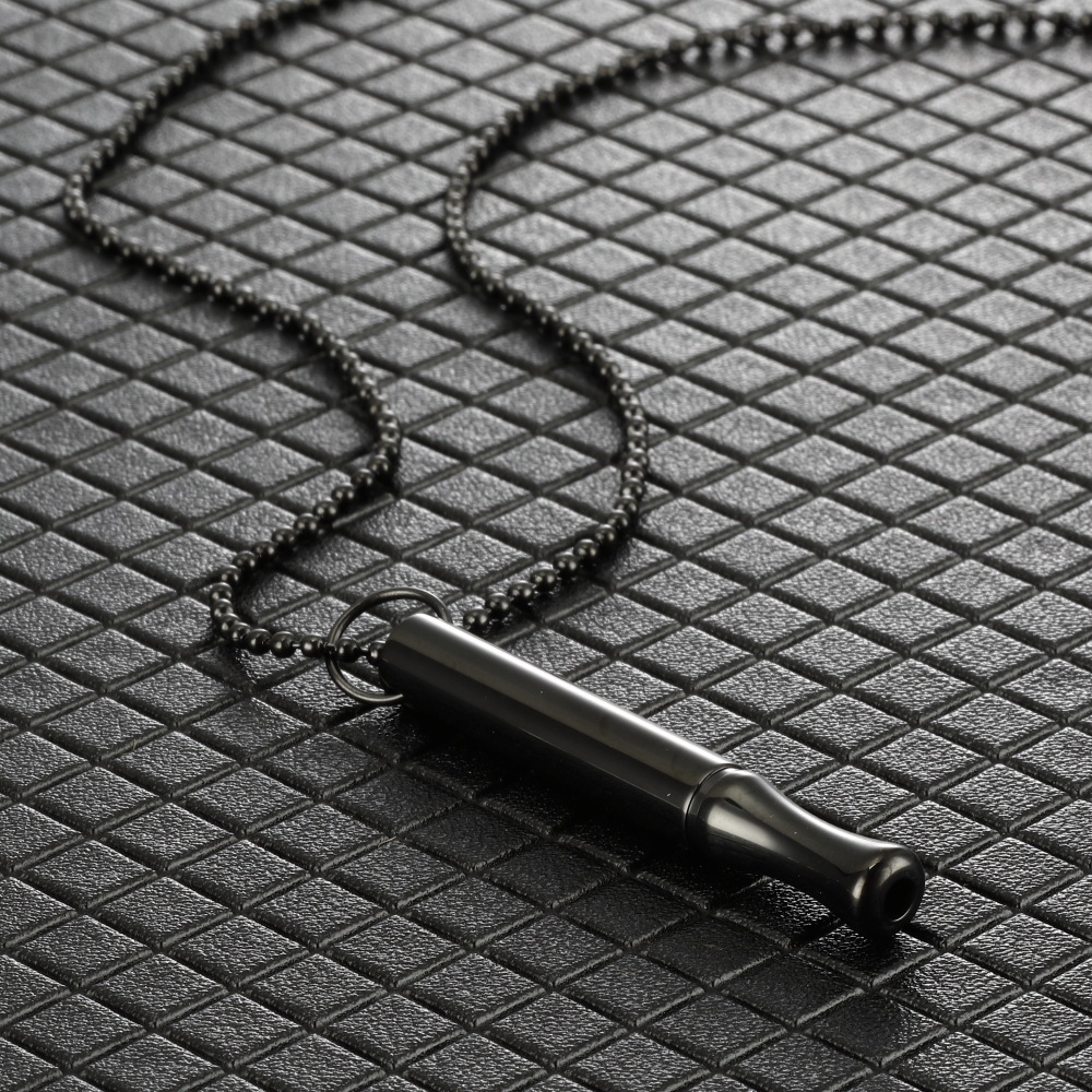 Black + bead chain