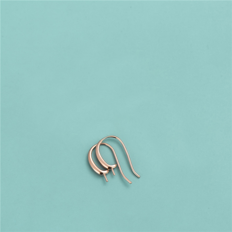rose gold color plated 10.6x19mm