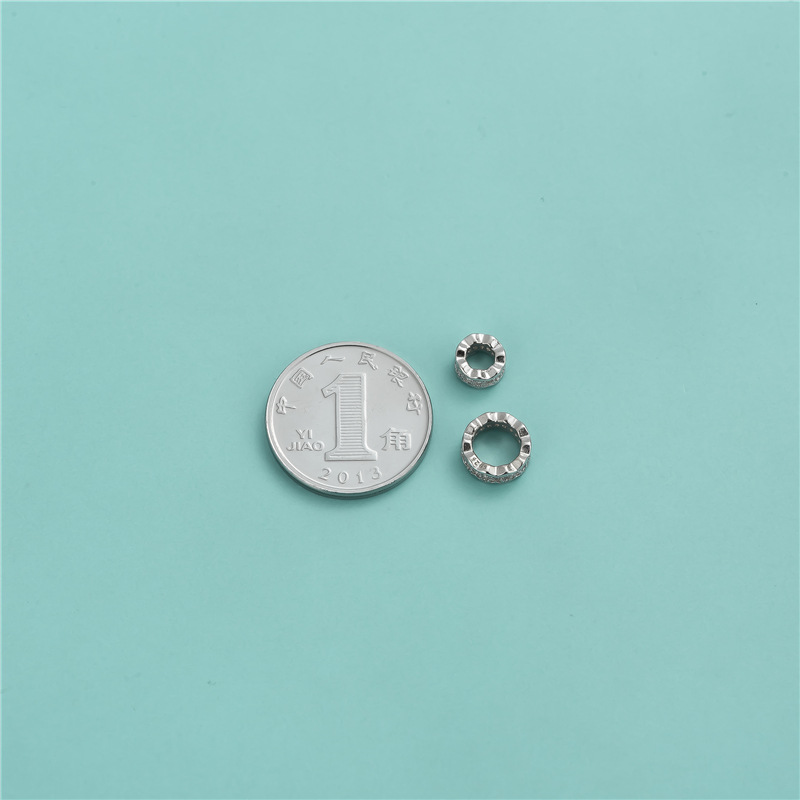 real platinum plated 5.8x3mm